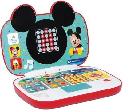 Clementoni - Disney Baby Mickey - My First Laptop Educational Computer Center... • £37.37