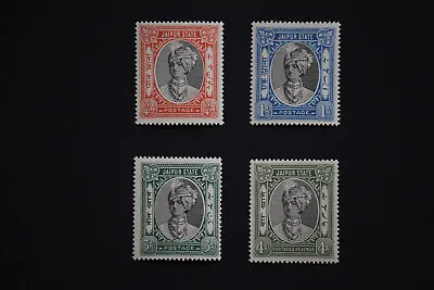 India Jaipur State #36A 37A 40 41 Selection Of 4 Postage Stamps MNH • $19.99