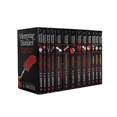 £38.69 • Buy Vampire Diaries The Complete 13 Books Box Set By L. J. Smith - 12+ - Paperback