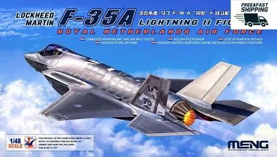 Meng Model LS-011 1/48 SCALE F-35A Lightning II PLANE MODEL KIT 2019 NEW • $39.99