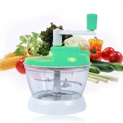 NEW Vegetable Meat Chopper Dicer Slicer Food Cutter Mixer Salad Crusher Spinner • $14.99