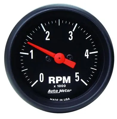 AutoMeter 2697 GAUGE TACHOMETER 2 1/16   5K RPM IN-DASH Z-SERIES • $189.99