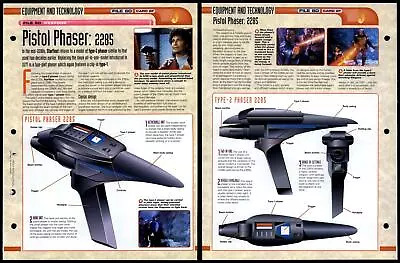 £1.49 • Buy Pistol Phaser: 2285 - Weapons - Star Trek Fact File Page