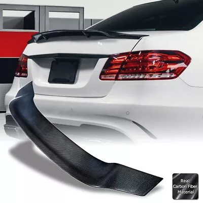 Carbon Fiber Trunk Spoiler For 2010-2016 Mercedes W212 Sedan E350 E500 E550 E63 • $179.90