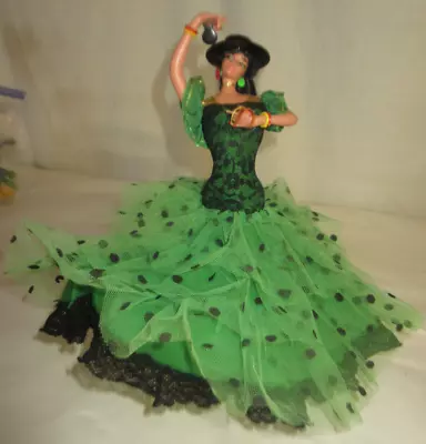Vintage Dancing Hispanic Mexican Latina Senorita Doll Fiesta Marin Chiclana ? • $15