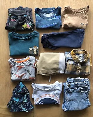 Boy Clothes Bundle Size 2-3 Years -M&S-F&F-GEORGE-Etc 11 Items Nice Outfits • £4.99