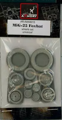 Armory Models 1/48 MIKOYAN MiG-25  FOXBAT  WHEEL SET Resin Set • $16.50