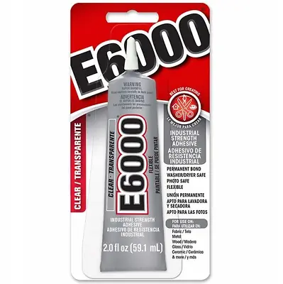 £9.99 • Buy E6000 ELASTIC Waterproof No-Shrink Repair Glue - Transparent - Holds -40 To 82°C