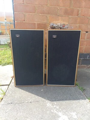70s Amstrad Acoustra 2500 Loudspeakers Speakers  Made In England 25watts • £45