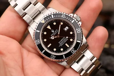 Vintage 1991 Rolex Sea-Dweller Ref. 16600 “Vivid Patina”  40mm • $8750