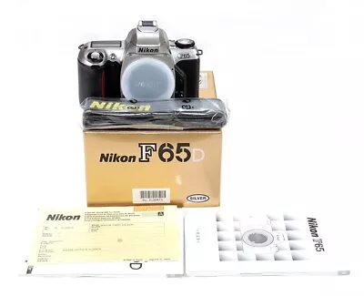 [FedEx]Nikon F65D 35mm SLR Film Camera Body Only Silver • $225