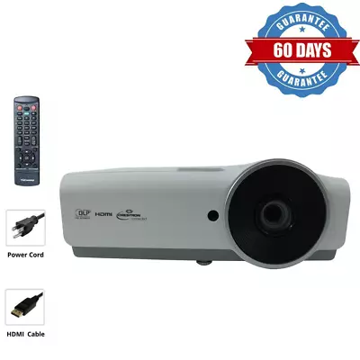 3600 Lumens DLP Projector Bright Color For Bar 1080p HDMI W/Accessories • $225.25