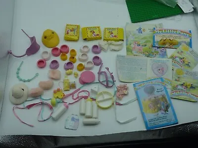 Vintage MLP My Little Pony Lot Of Accessories Parts Shoes/Hats/Ribbons/Toys/80s • $29.99