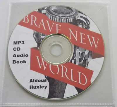 Brave New World - Aldous Huxley MP3 CD Audio Book • £3.75
