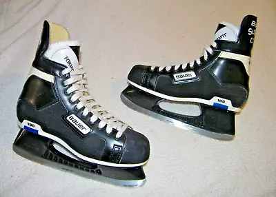 Bauer Supreme Classic 100 Mens Ice Hockey Skates Size 9 2e Skategreat Condition • $179.99