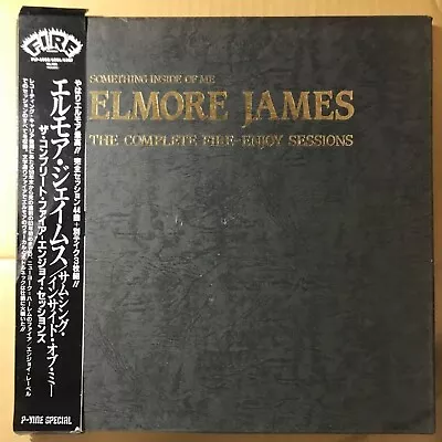 ELMORE JAMES - Complete Fire Enjoy Session PLP-6005-7 Japan BOX SET LP W/obi • $186