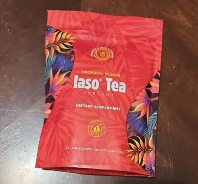 NEW Tropical Punch Iaso Instant Detox Tea -  25 Sachets • $40