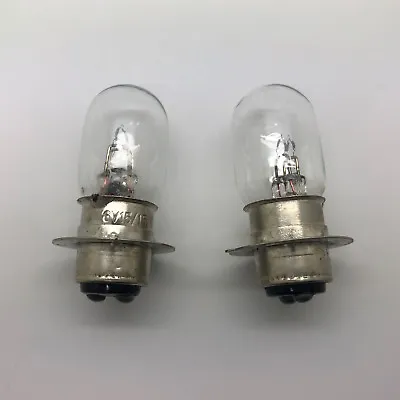 2 X 3596 6v 18/18w MPF T19 6 Volt Motorbike Motorcycle Scooter Classic Car Bulbs • £5.99