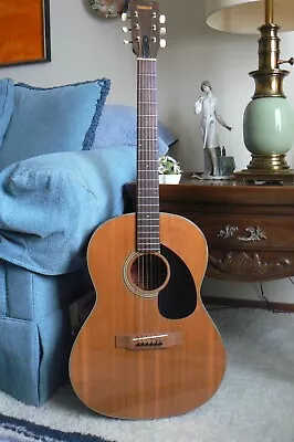Yamaha FG-75 Acoustic Guitar 1970's Made In Japan (Red Label). • $99