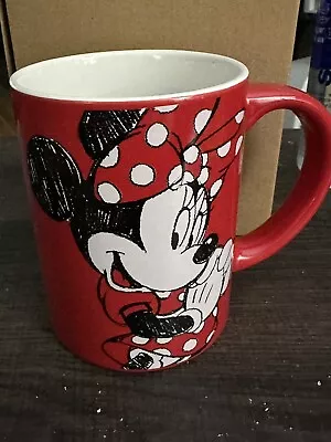 New Minnie Mouse Disney Jerry Leigh 4.5” Tall Mug Ceramic Coffee Cup Orlando FL • $20