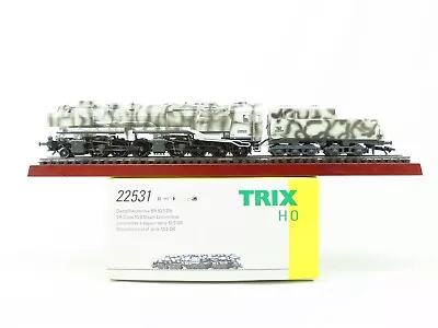 HO Trix 22531 DR German 2-6-8-0 BR 53.0 Winter Camo Steam #0010 W/DCC & Sound • $699.95