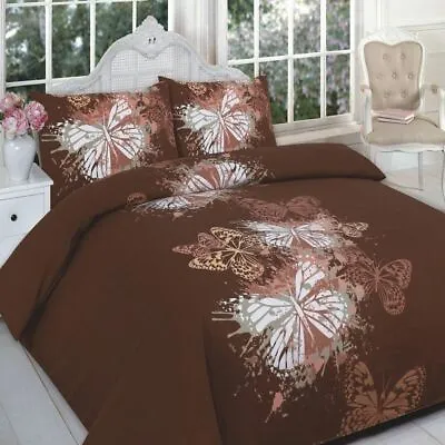 £13.99 • Buy Duvet Cover With Pillow Case Quilted Bedding Set Single Double King New All Size