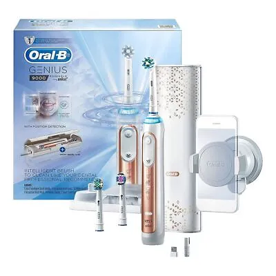 $246 • Buy Oral-B Genius 9000 Elec Toothbrush Rose Gold [ORA303008]