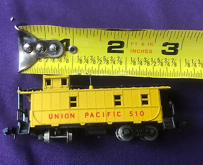 Trix Austria N Scale Union Pacific Caboose Used Untested Wrong Case See Pictures • $7.95