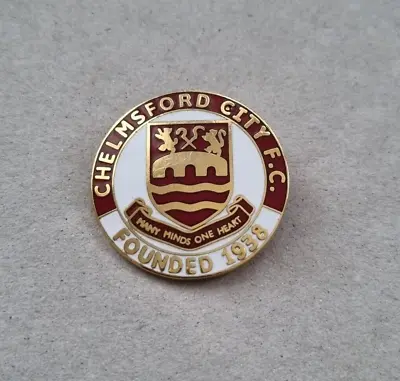 Football Badge - CHELMSFORD CITY FC (by Terry's Badges) • £4.99