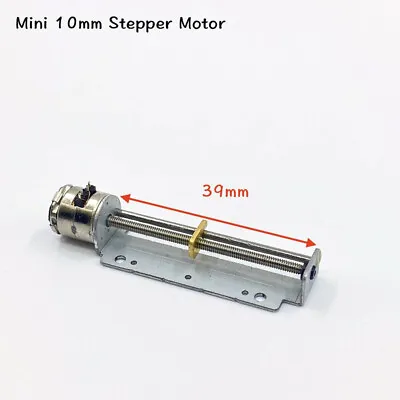 Micro 10mm 2-phase 4-wire Stepper Stepping Motor Linear Screw Slider Metal Nut • $2.75