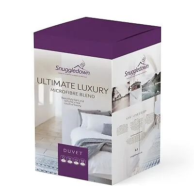 Snuggledown Indulgent Cotton Microfibre Blend Duvet • £72.90