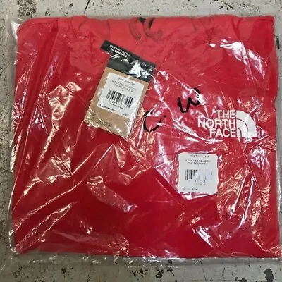 $47 • Buy *NEW* MEN THE NORTH FACE Box Logo Pullover Hoodie Red (NF0A7UNS KZ3), Sz MD-2XL
