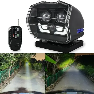 $239.99 • Buy Laser Search Light 360 Degree Remote Control LED Spotlight Marine Boat Offroad
