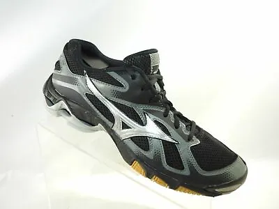 Mizuno Wave Bolt 5 V1GC166003 Size 10 M Black Silver Volleyball Shoes For Women • $39.99