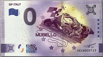 £3.63 • Buy €0 Zero Euro Banknote New Souvenir Italy 2021 Mugello Firenze Motogp