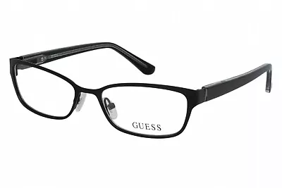 GUESS Mens GU2515 002  Matte Black Rectangular Frame Eyeglasses 50mm • $12.99