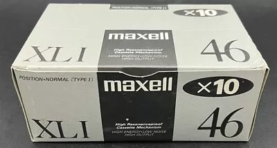 Original Box 8 Maxell XL I 46 Position Normal Type 1 - Japan Edition • $187.49