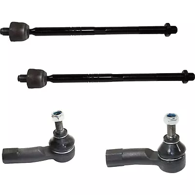 Tie Rod End Set For 2012-2019 Volkswagen Passat 18-19 Tiguan Front Inner & Outer • $52.45