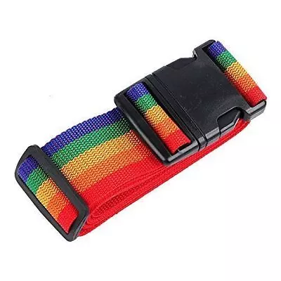 Adjustable Strong Extra Safety Travel Suitcase Luggage Baggage Straps Tie Belt • £2.89