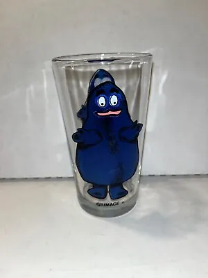 Vintage McDonalds Blue Grimace Collector Series Glass 1970's • $7.99