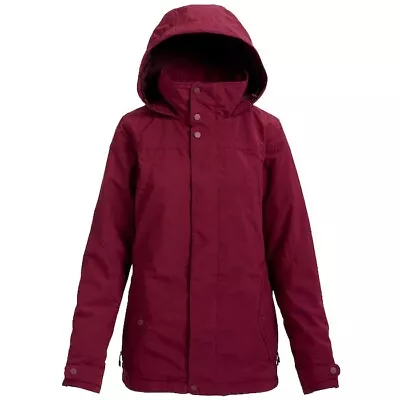 Burton Jet Set 2L Jacket | Small | Port Royal Heather | Helmet Compatible Hood | • $149.95