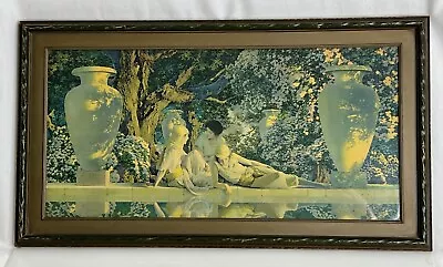 Garden Of Allah Maxfield Parrish Antique Original Framed Print - 92416 • $98