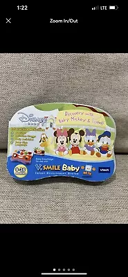 $7.20 • Buy Vtech V Smile Disney Baby Discovery With Baby Mickey & Friends 9-36 Months 