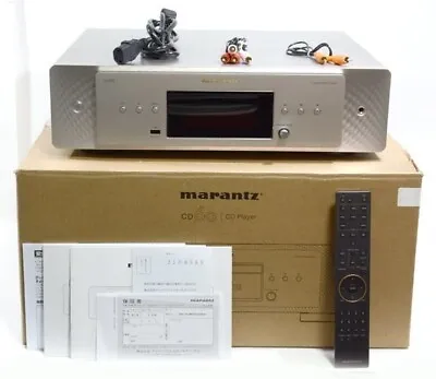 Marantz CD60 FN CD Player Silver Gold HDAM Full Discrete High-res AC 100V New • $980