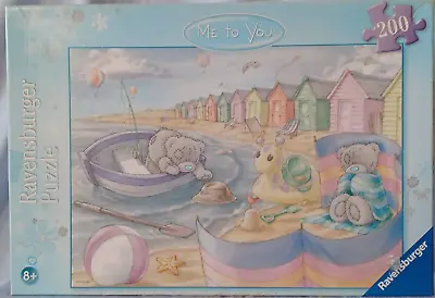 Ravensburger - 200 Piece -Tatty Teddy Me To You Boating- Jigsaw Puzzle 2010 • $12