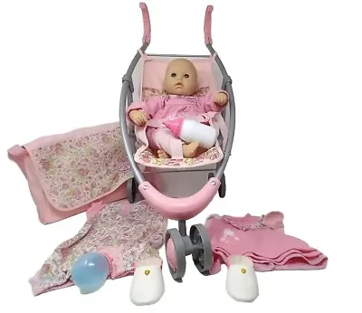 Baby Annabell Doll Bundle Pushchair Bag Clothes Etc • £39.99