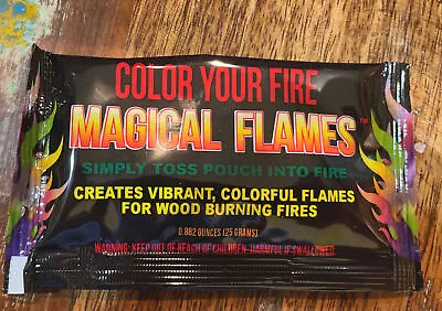 Color Your Fire Magical Flames Adds Colorful Flames To A Campfire Fire Pits  • $4.50