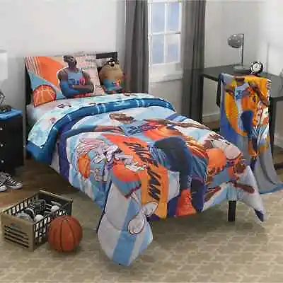 Space Jam 2 A New Legacy Comforter Set Lebron James Los Angeles Lakers 6 23 New • $80.10