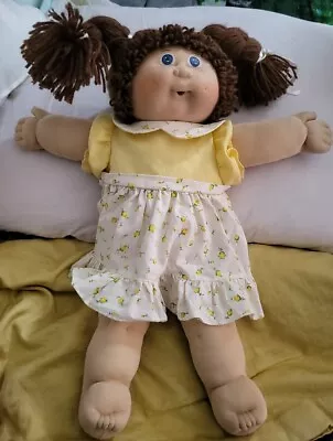 Jesmar Cabbage Patch Kids Doll Made In Spain 🇪🇸 1984 Freckles Brown Hair  • $150.60