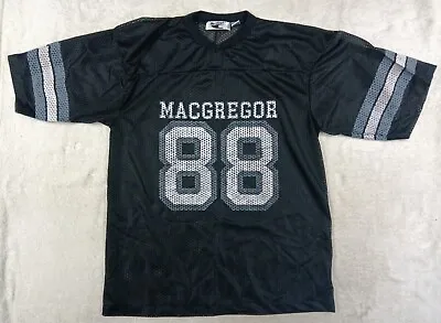 Macgregor Large Mesh Football Jersey # 88 Large 80's NWOT Black Vintage • $24.65